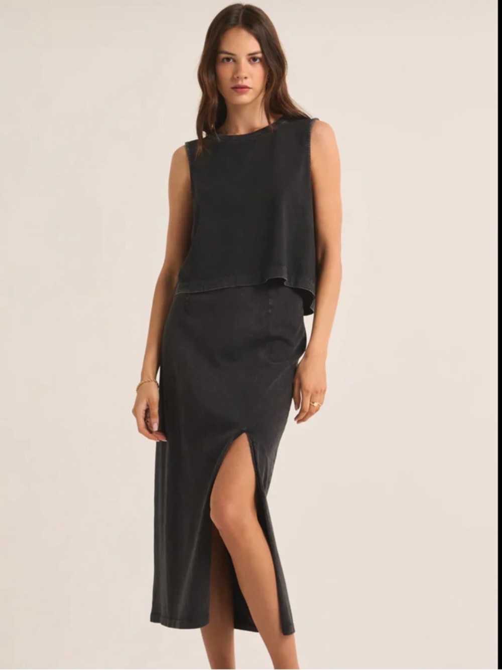 Z Supply Sloane Cotton Jersey Tank - Picture 2 of 5